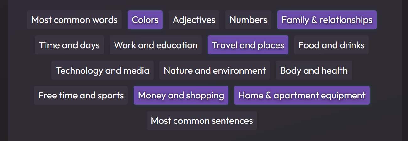 Learn new words and phrases!